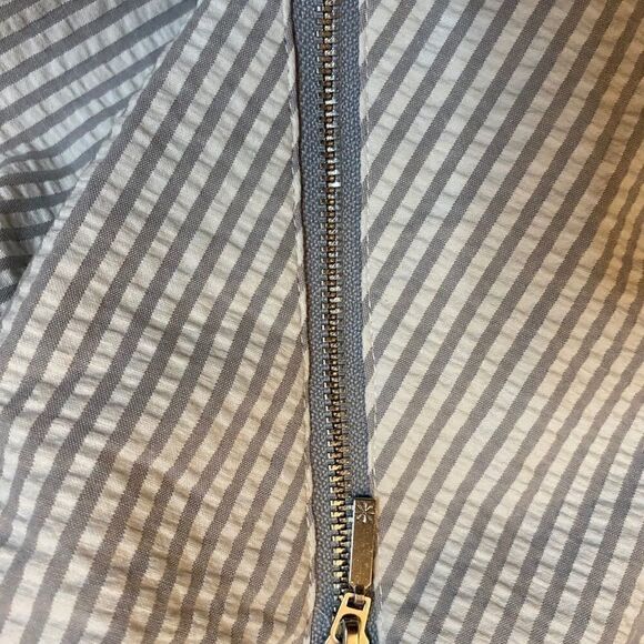 Isaac Mizrahi fashionable motorcycle jacket 22 W - Picture 10 of 11